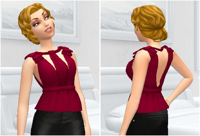 Haut Princesse de péplum