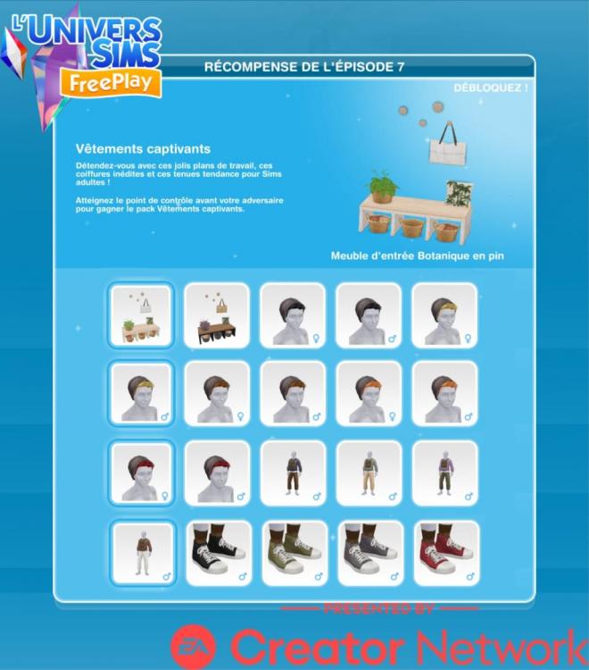 Sims Freeplay - Course2Sims saison 49 - Confrontation fleurie (2).jpg