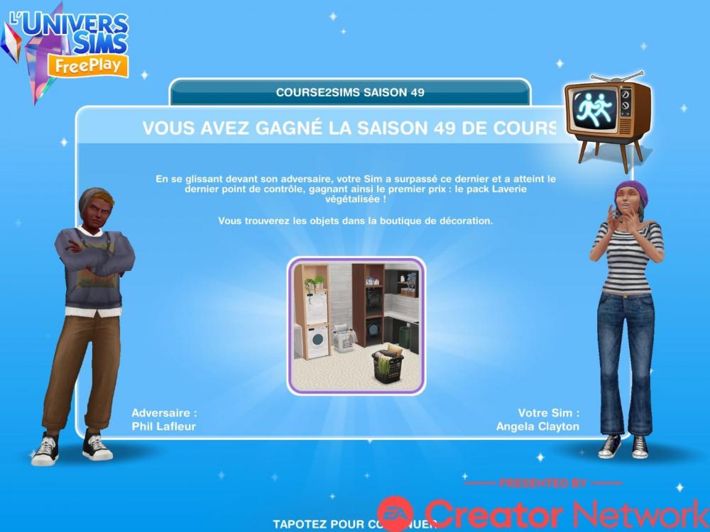 Sims Freeplay - Course2Sims saison 49 - Confrontation fleurie (13).jpg