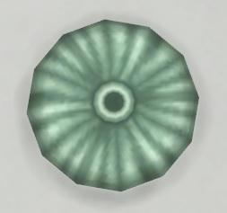 Sims 4 collections coquillages coquille d'oursin vert.jpg