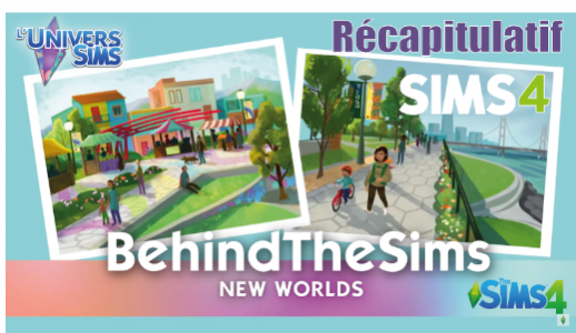 Sims 4 - Récapitulatif du live Behind-The-Sims