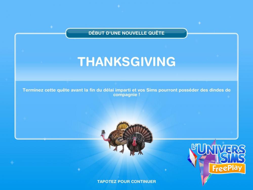 Sims Freeplay - Quête saisonnière Thanksgiving.jpg