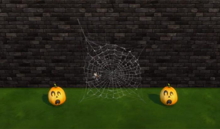 toiles et araignées, base game, halloween, Bakie.jpg