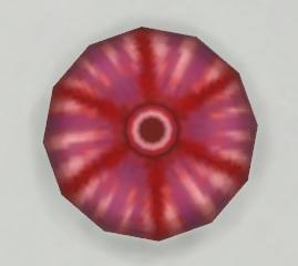 Sims 4 collections coquillages coquille d'oursin rouge.jpg