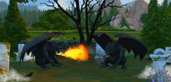 gargouilles lance flamme, vampire base game, halloween, Bakie.jpg