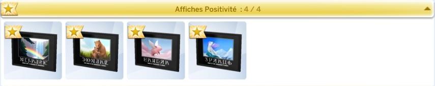Sims 4 collections affiches positivitées catalogue.jpg