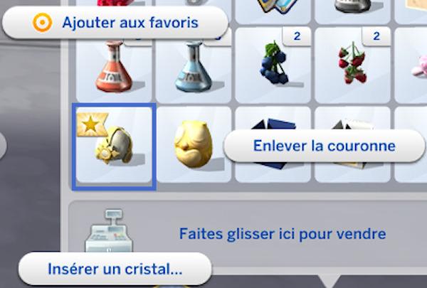 Les sims 4 Couronne de Cristal enlever.jpg