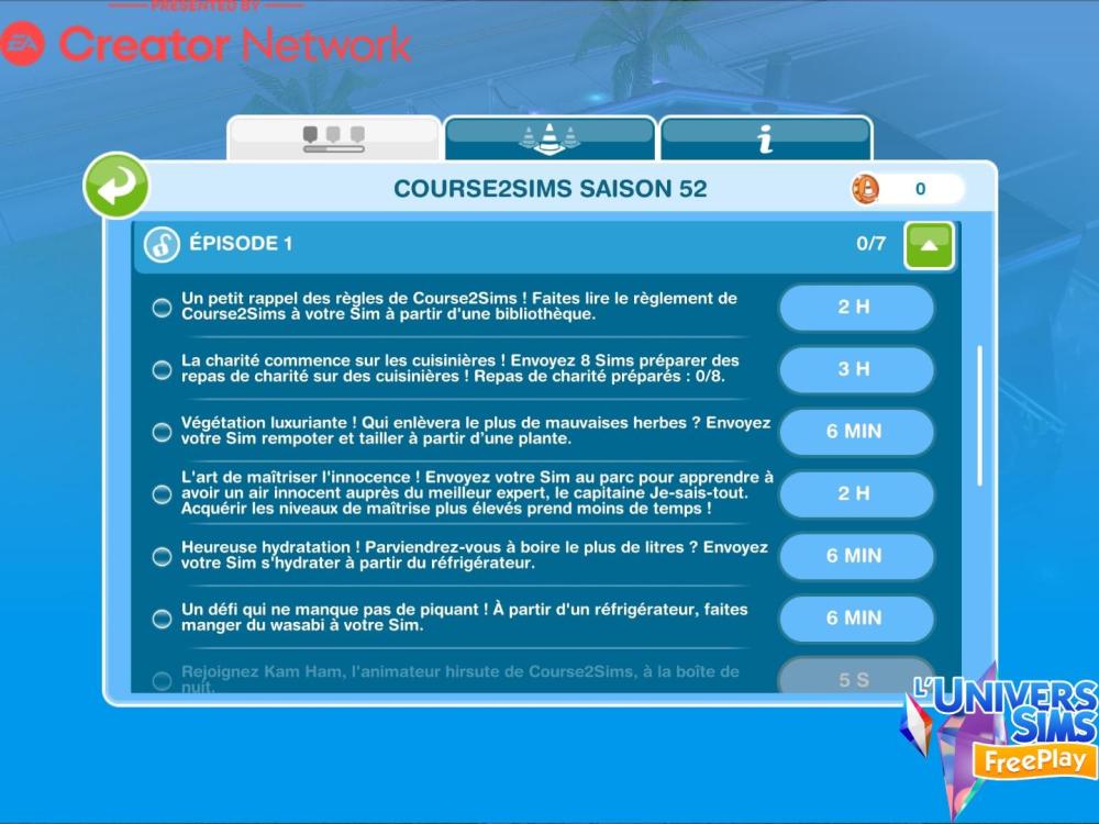 Sims Freeplay - Course2Sims Saison 52 - Défis en boîte de nuit (23).jpg