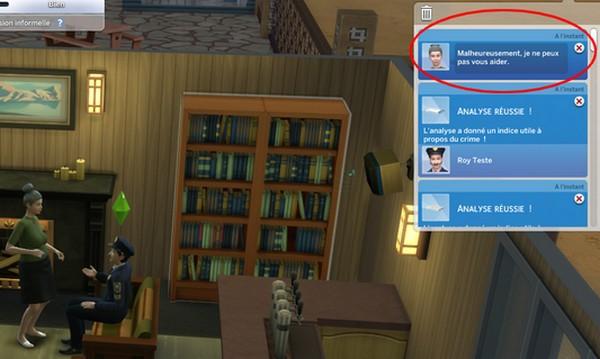 Sims 4 Carriere Detective screen 12