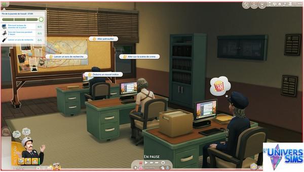 Sims 4 Carriere Detective screen 8