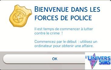 Sims 4 Carriere Detective screen 3