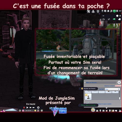 C'est une fusée que tu as dans ta poche? Fusées inventoriables et ...