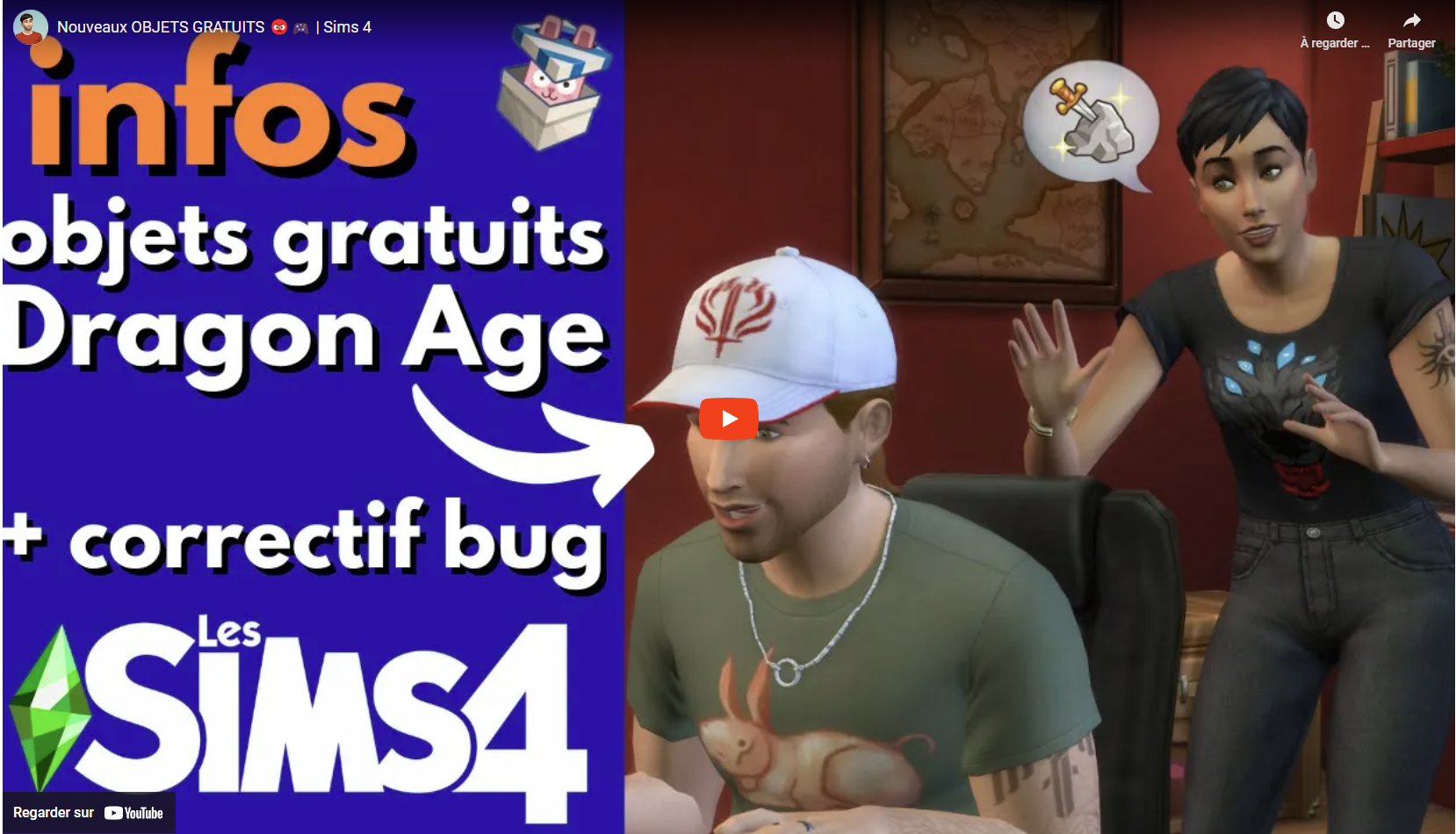 Nouveaux OBJETS GRATUITS 😡🎮 | Sims 4