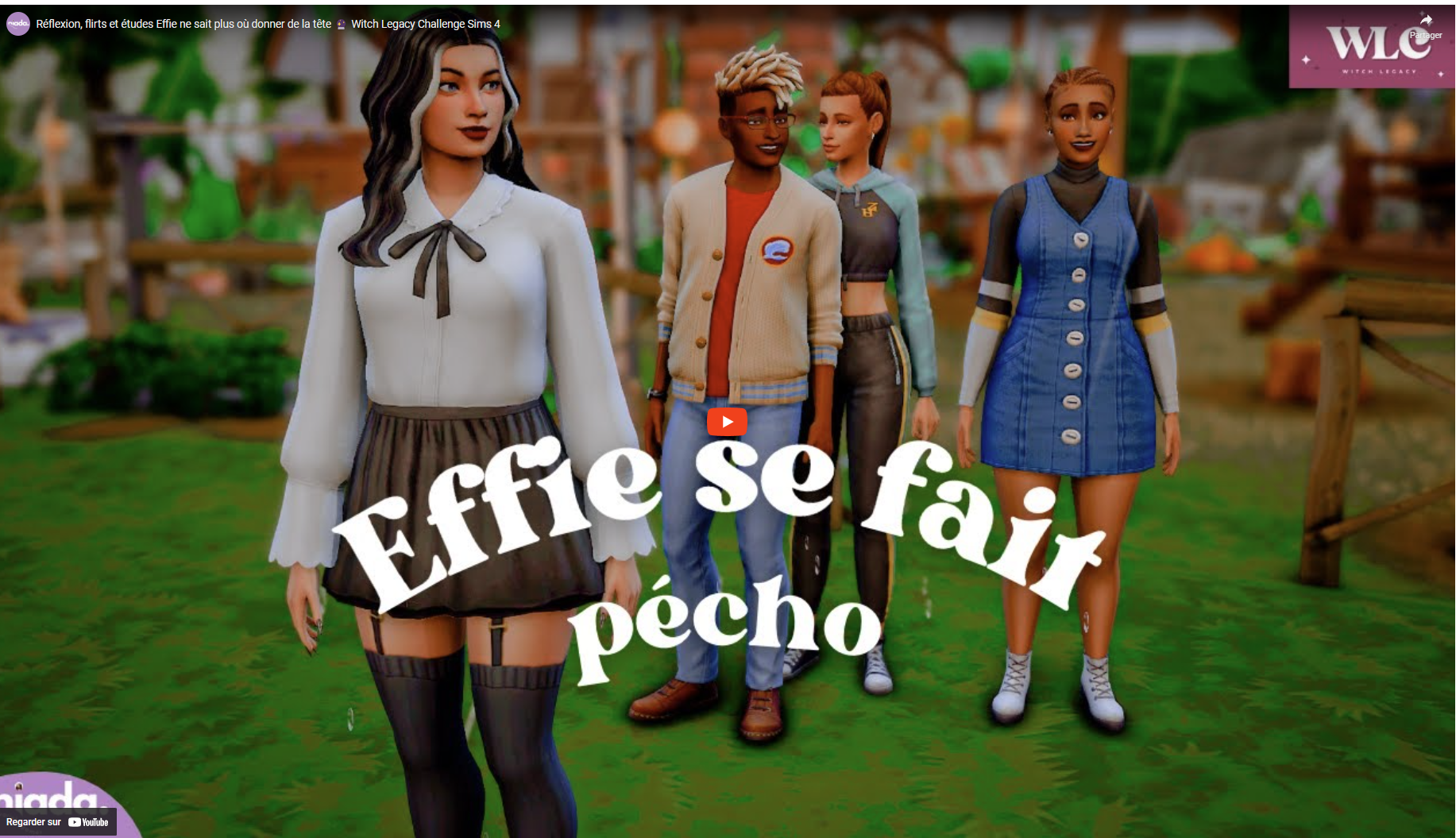Réflexion, flirts et études Effie ne sait plus où donner de la tête 🔮 Witch Legacy Challenge
