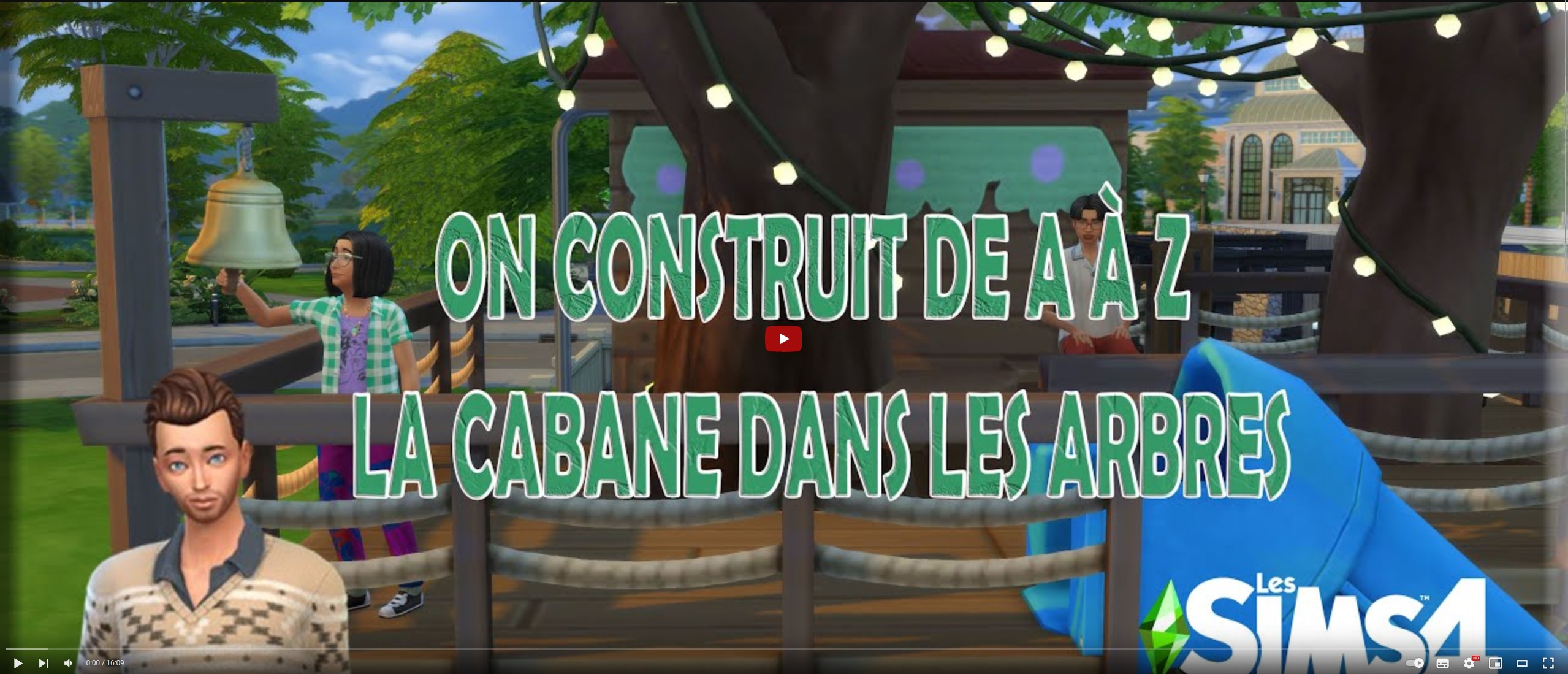 [Sims4] Tout savoir sur la cabane dans les arbres
