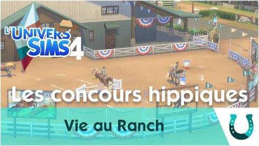Les Sims 4 Vie au ranch : Les concours hippiques
