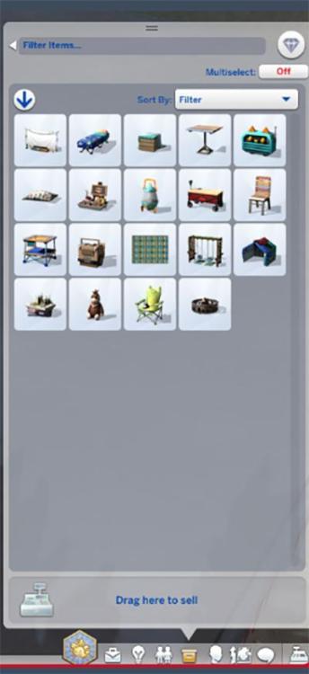jungleSim, objet petit campeur inventoriables et dispos partout2.jpg