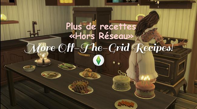 plus de recettes hors réseau, un mod de florisbelina présenté par LuniverrSims.fr.jpg