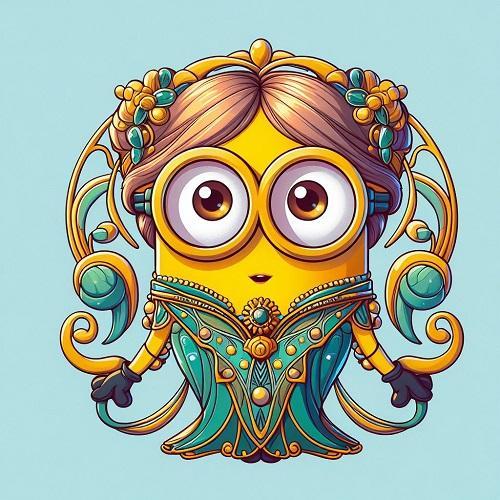 Minion Art nouveau avatar.jpg