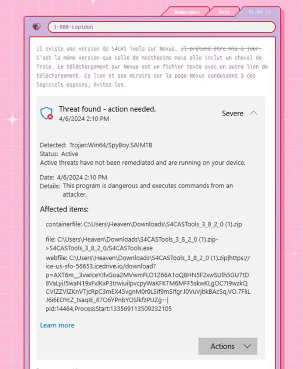 Trojan fubruss sur Nexus. avis de CUUPIDON.jpg