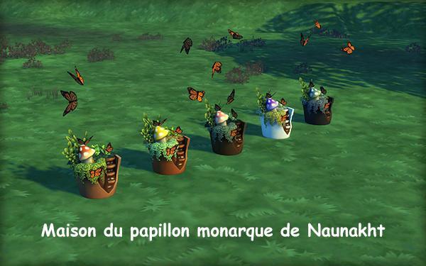 mod de Naunakht, papillon monarques dans pot de fleurs EA, présenté par LuniverSims.fr3.jpg