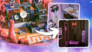J'aménage l'intérieur de la maison des Lalouche dans Les Sims 4 ! 🛸 | Part. 2