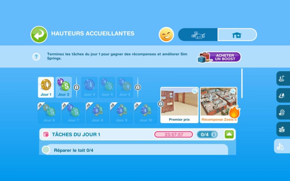 Sims Freeplay-SimSprings-Hauteursaccueillantes