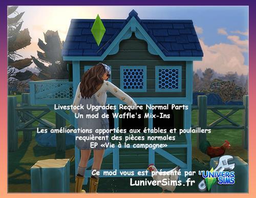 pièces normales pour maj EP vie à la campagne. LuniverSims.fr.jpg