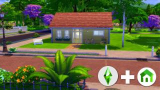 2025 Small House 🏡 | Speed Build Jeu de base + Mini-maisons | Les Sims 4