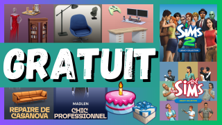 Les Sims 1, Les Sims 2 et 5 kits GRATUITS des Sims 4 à gagner ! 😍🎂