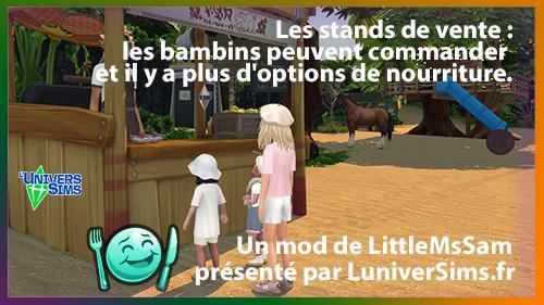 Les bambins peuvent commander dans les stands de vente, littlemssam, luniverSims.fr.jpg