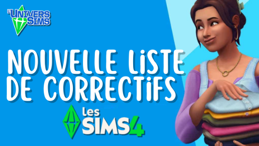Plus d’informations sur «&nbsp;Les Sims 4 - Nouvelle liste de correctifs&nbsp;»