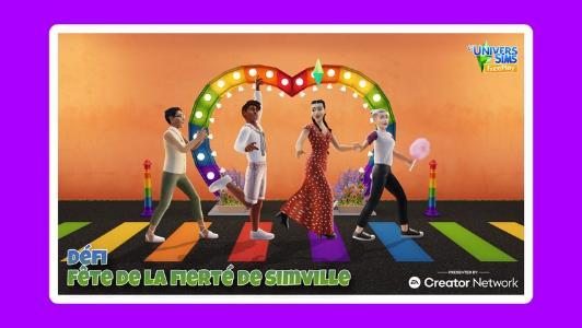 Plus d’informations sur «&nbsp;Sims Freeplay - Défi de création - Fête de la Fierté de Simville&nbsp;»