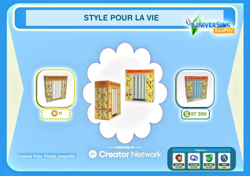 Sims Freeplay  Défi de création  Fête de la Fierté de Simville UN STYLE POUR LA VIE.jpg