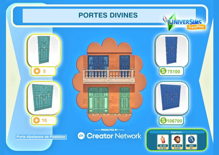 Les portes divines - Sims Freeplay - Défi de création - Presqu'île de Poséidon.jpg