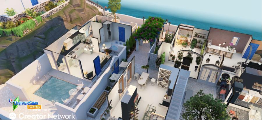 Sims Freeplay - Défi de création - Presqu'île de Poséidon 12.jpg