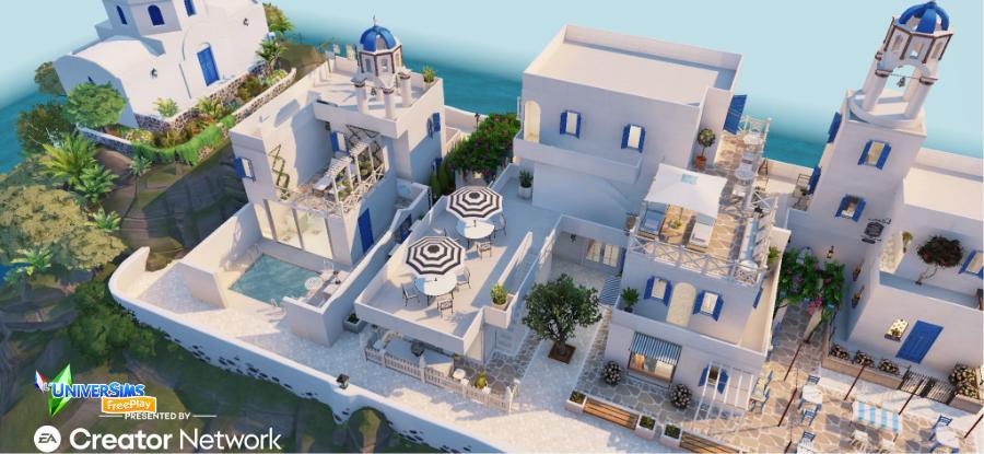 Sims Freeplay - Défi de création - Presqu'île de Poséidon 3 .jpg