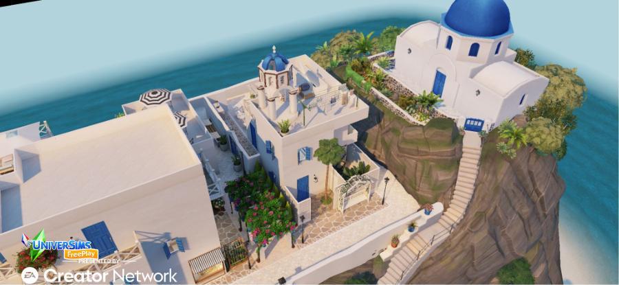 Sims Freeplay - Défi de création - Presqu'île de Poséidon 6.jpg
