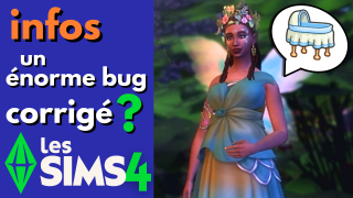 Un ENORME BUG 👶 corrigé grâce à cette mise à jour ! Sims 4