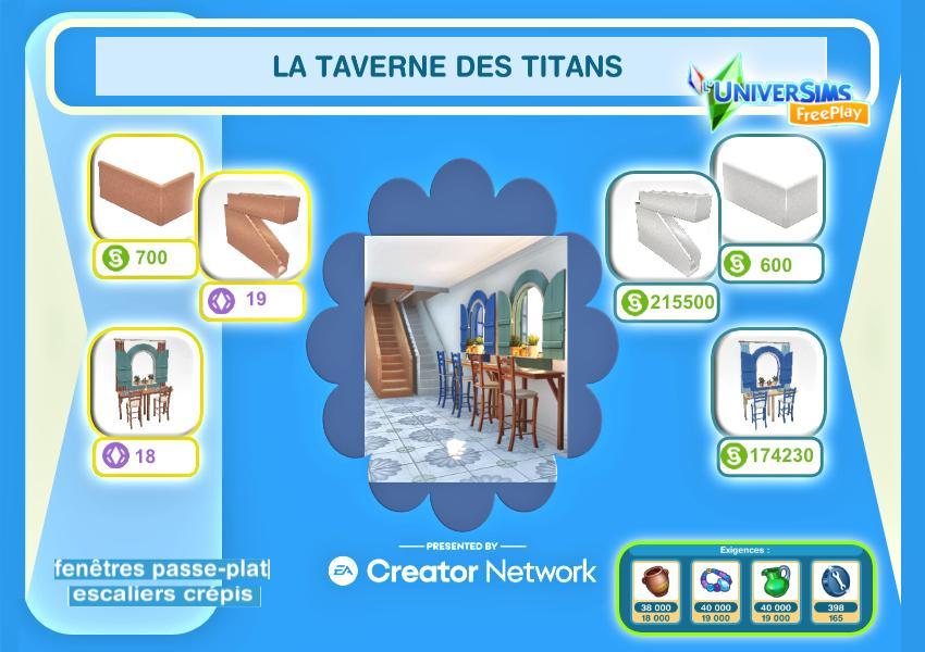 la taverne des titans - Sims Freeplay - Défi de création - Presqu'île de Poséidon.jpg