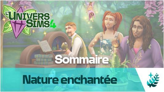 Plus d’informations sur «&nbsp;Sommaire des nouveautés Les Sims 4 Nature enchantée&nbsp;»