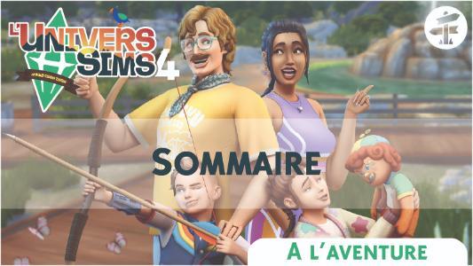 Plus d’informations sur «&nbsp;Sommaire des nouveautés Les Sims 4 A l'aventure&nbsp;»