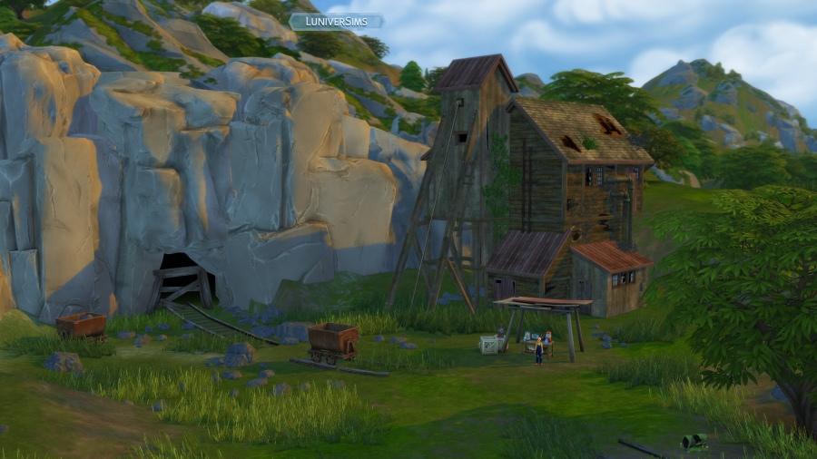 Les-Sims- 4- A- l'aventure - Découvrez le monde de Point Gibbi - La vallée de cristal