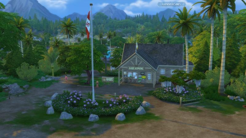 Les-Sims- 4- A- l'aventure - Découvrez le monde de Point Gibbi- garde forestier