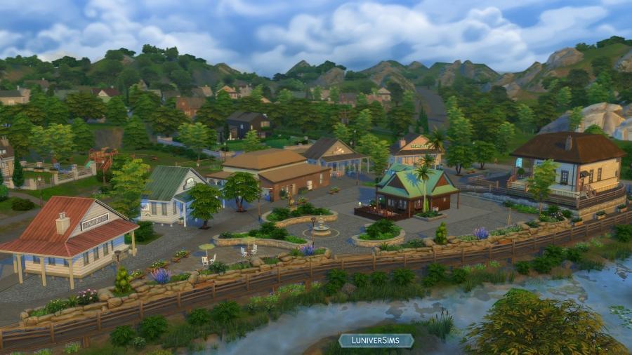 Les-Sims- 4- A- l'aventure - Découvrez le monde de Point Gibbi - Vallée de cristal