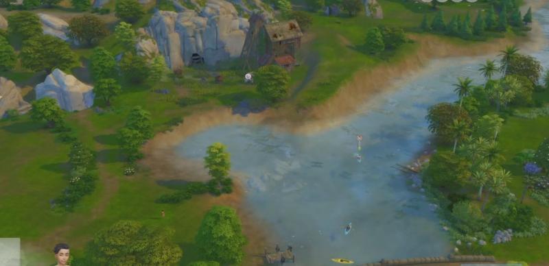 Les-Sims- 4- A- l'aventure - Découvrez le monde de Point Gibbi - La vallée de cristal