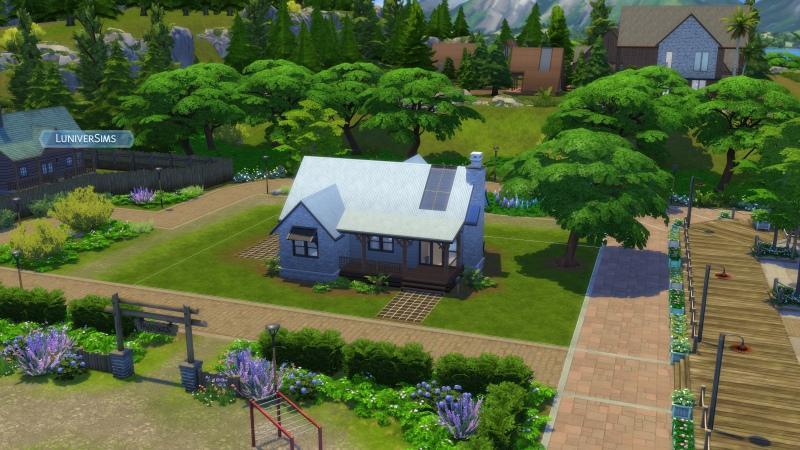 Les- Sims- 4 -A -l'aventure- Découvrez- le monde- de- Point- Gibbi-carrefour-de-la-méduse- maison-de-l'archerie