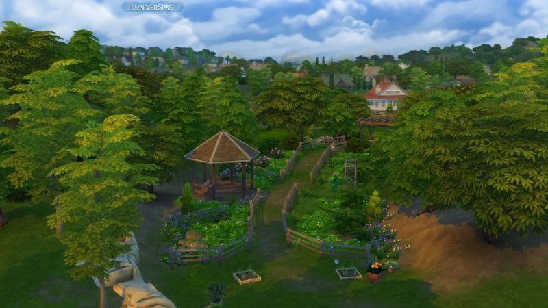 Les-Sims- 4- A- l'aventure - Découvrez le monde de Point Gibbi - La vallée de cristal- jardinage