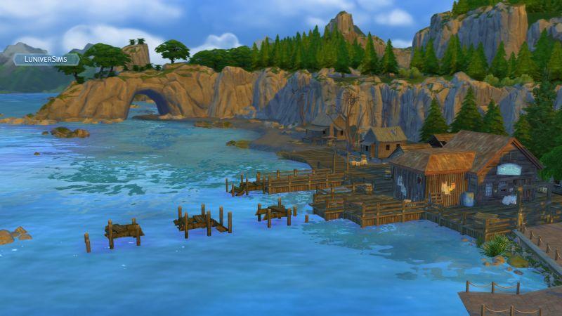 Les-Sims- 4- A- l'aventure - Découvrez le monde de Point Gibbi - Carrefour de la méduse