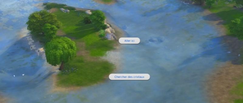 Les-Sims- 4- A- l'aventure - Découvrez le monde de Point Gibbi - La vallée de cristal